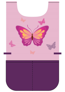 Karton P+P Zástera pončo Motýľ
