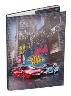 EMIPO Dosky na zošity A4 BOX City Cars