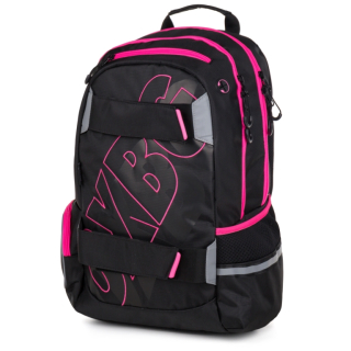 Karton P+P Školský batoh OXY SPORT BLACK LINE pink 