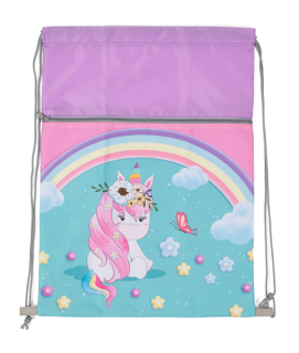 STIL Sáčok na cvičky Rainbow Unicorn