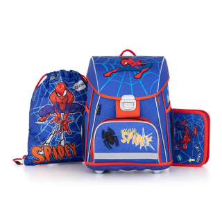 Karton P+P Školský batohový set Spiderman (3-dielny)