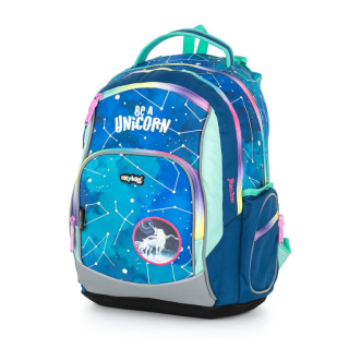Karton P+P Školský batoh OXY GO Unicorn pattern