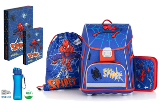 Karton P+P Školský batohový set Spiderman (6-dielny)