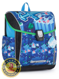 BAGMASTER Školská aktovka PRIM 22 D
