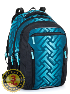 BAGMASTER Školský batoh PORTO 22 C