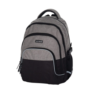 Karton P+P Školský batoh OXY SCOOLER Grey Black